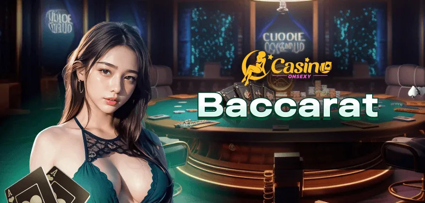 Baccarat, Roulette, Blackjack